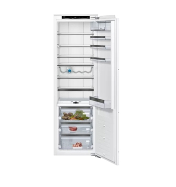 Integrerbart køleskab 177.5 x 56 cm fladhængsel med dæmpet lukning (soft close) - Siemens iQ700 - KI81FSDE0